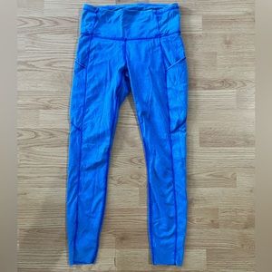 Lululemon Fast and Free High-Rise Tight 25” Size 6